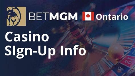 betmgm ontario promotions - BetMGM sign up